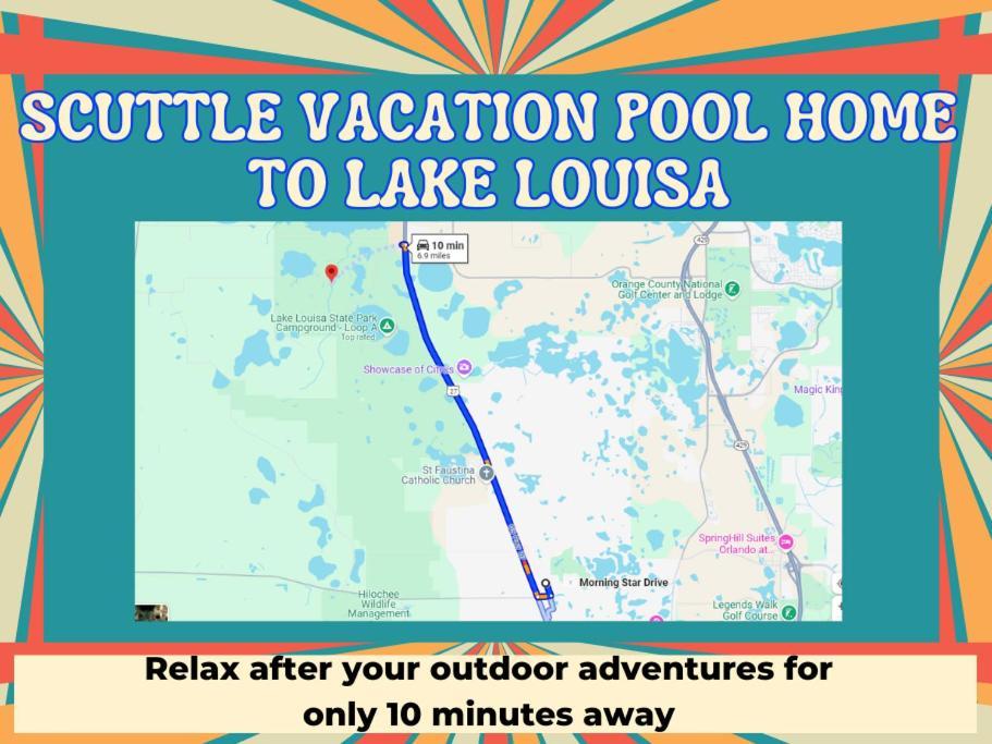 Scuttle Vacation Pool Home Wspa Orlando Eksteriør bilde