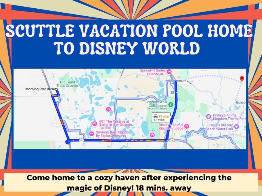 Scuttle Vacation Pool Home Wspa Orlando Eksteriør bilde